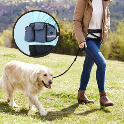 Laisse main libre pour chien ergonomique