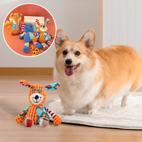 Peluche pour chien douce et réconfortante pour soulager le stress