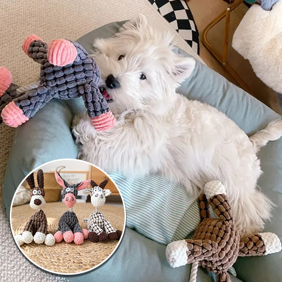 Peluche pour chien parfaite pour calmer l’anxiété et occuper l’esprit