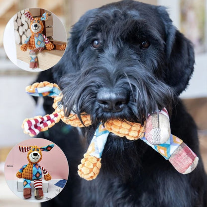Peluche pour chien résistante pour petits et grands chiens