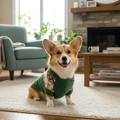 Pull pour chien tricot doux protège efficacement du froid