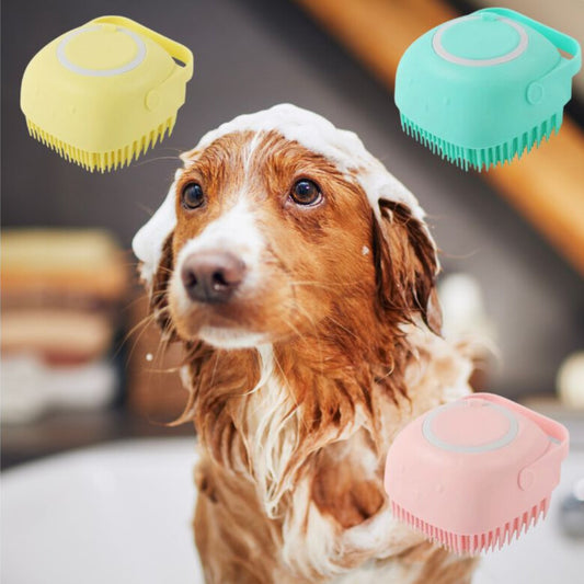 Brosse de bain pour chien | DogiSpa™