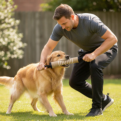 jouet pour chien pour tirer et renforcer le lien