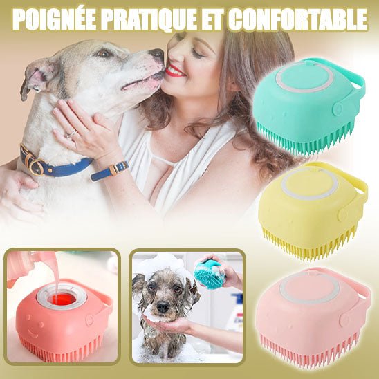 La brosse de bain pour chien | DogiSpa™ - Annie - Mo