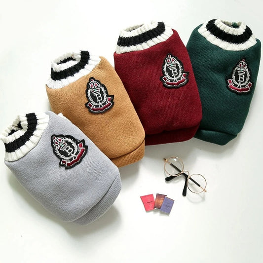 Pull pour chien disponible en plusieurs couleurs tendance